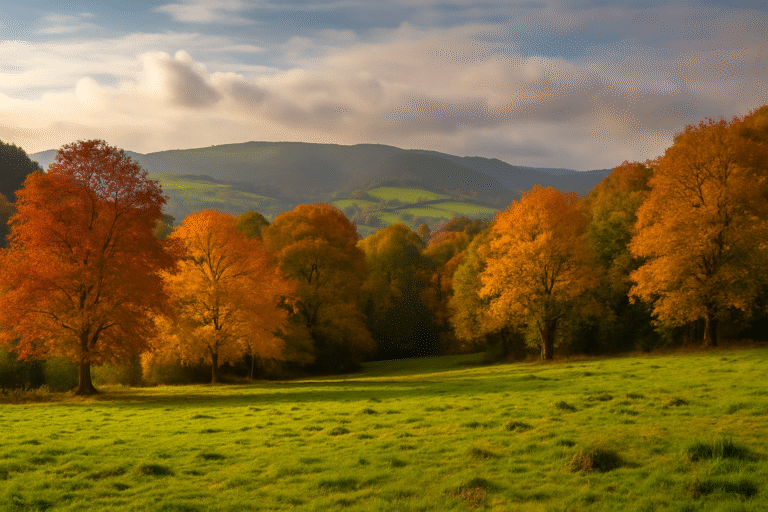 Otoño en Cantabria: gestión inteligente del jardín ante un clima más cálido y variable