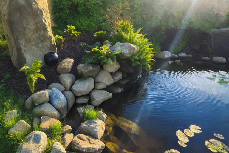Agua en movimiento: el valor paisajístico de los estanques naturales